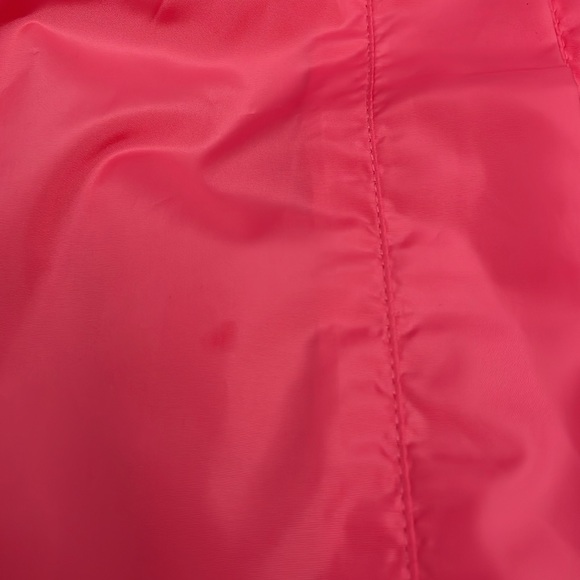 ASOS Pink Cropped Long Sleeve Zip Front Lightweight Windbreaker Hoodie Size 2 - Picture 13 of 14